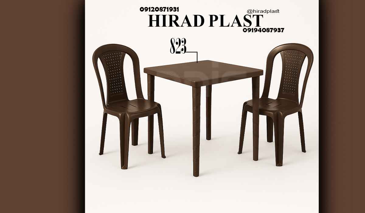 میز و صندلی پلاستیکی باغی