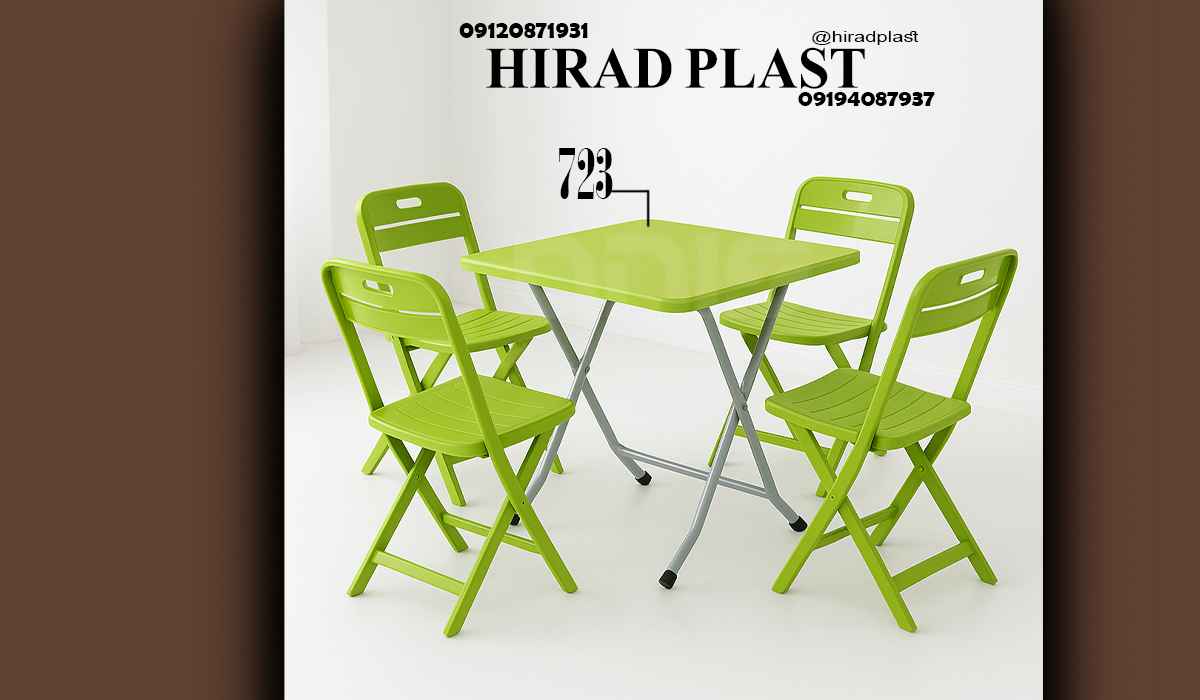 میز و صندلی پلاستیکی سفری