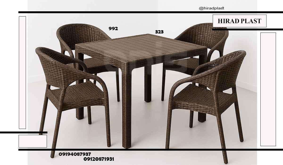 میز و صندلی پلاستیکی ناصر