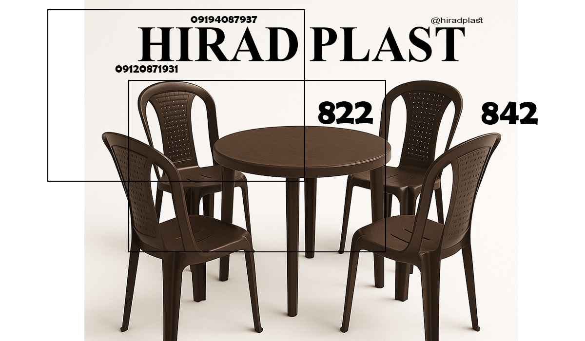 میز و صندلی پلاستیکی رستورانی