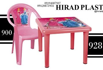 میز و صندلی پلاستیکی