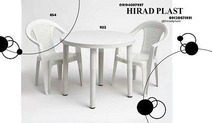 میز و صندلی باغی پلاستیکی